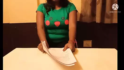 İş görüşmesi - net Hintçe ses ile sert seks