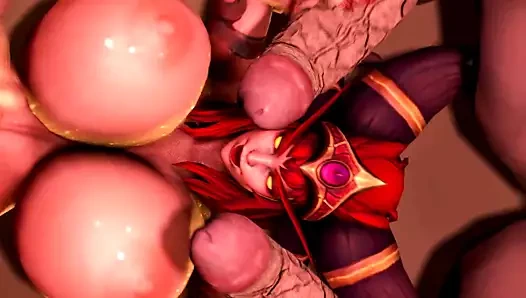 3D SFM - Dreamhawk - Alexstrasza Dragonmaw Prisoner