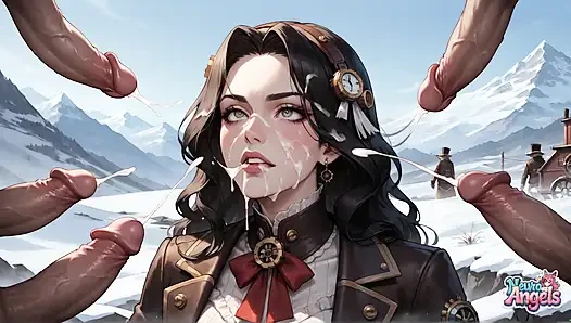 Winter Rose kılıç oyunu süt patlaması