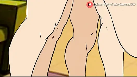 Эми Вонг + Велма и Дафна Скуби-Ду + Хината Наруто — Hentai Compilation