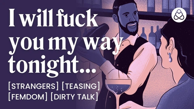 Asmr sesli porno: kadın dom barmene amını yediriyor - erkek itaatkar, azdırıcı ve edepsiz konuşma - kadınlar için erotik sesli rol yapma