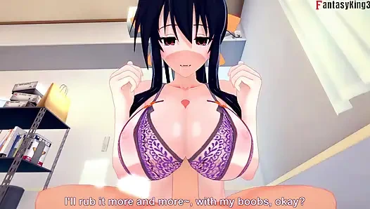 Rias Gremory gidiyor ve Akeno bana meme muamelesi yapıyor - dxd ntr madness series