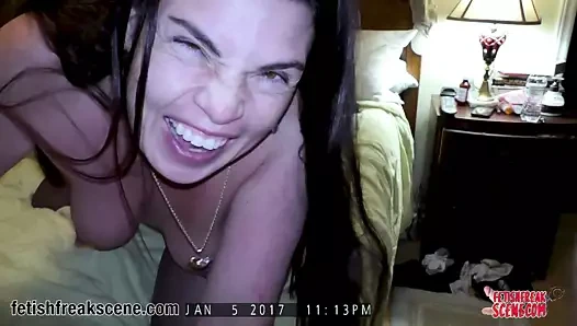 Gerçek karı koca amatör anal seks video