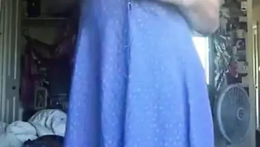 Busty bebek yanıp sönen ona göğüsler at ev 31