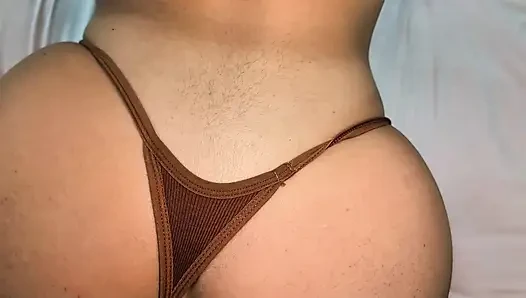 Big ass stepsister shares bed with her partner's best friend