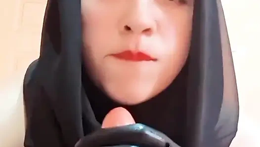 İranlı Müslüman ateşli evli kadın