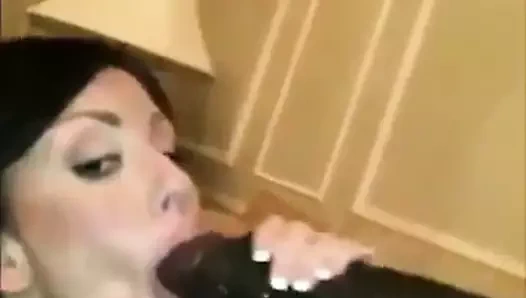 Emme büyük siyah çük