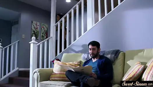 Güzel üvey çarptım doggystyle