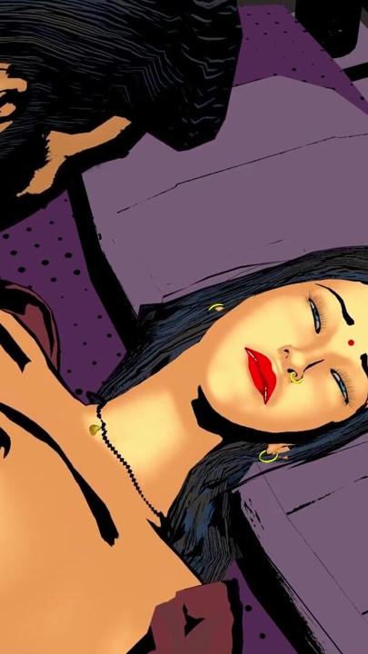 Orta yaşlı seksi kadın deshi yenge gai holi erkekler | Klip 1