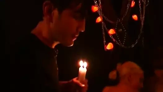 Azgın bir piliçle üçlü ağda oyunu