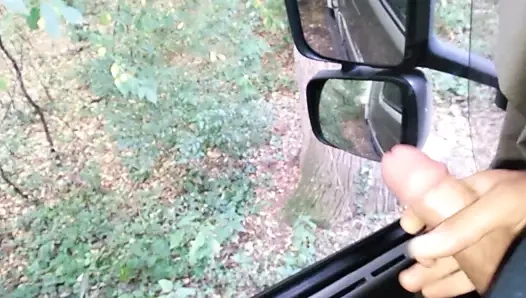 Horny in my Truck Volvo FH geil abspritzen im LKW