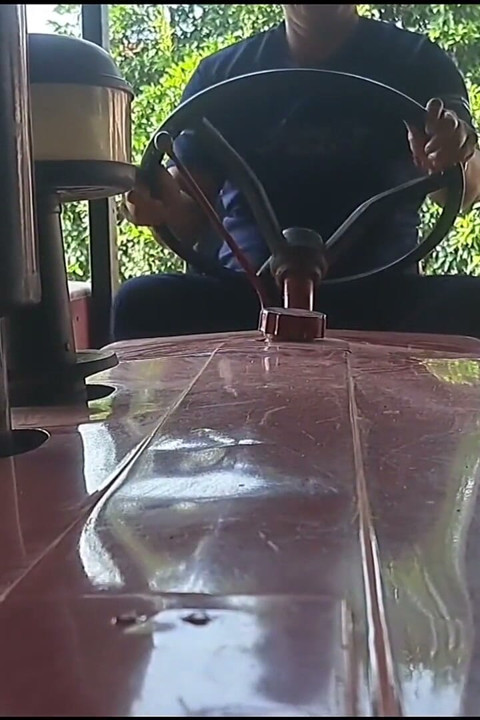 Bir traktör binicisi Pencaplı kız - tarlalardan tutkuya