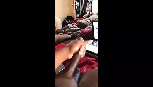 siyah adam bating için gay porno