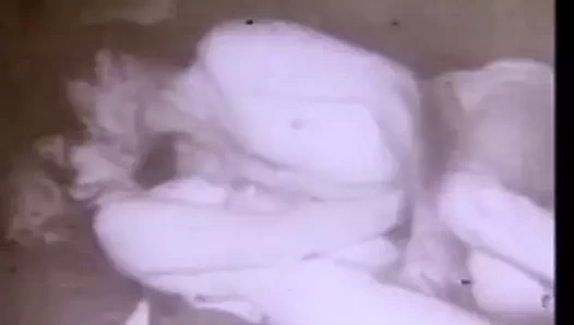 Gençler birbirleriyle kavga ve fuck (1940'larda vintage)