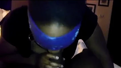 getting some killer dome from a thick black bitch