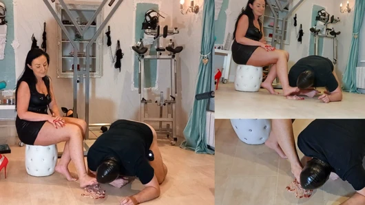 Ezilmiş pastayı ayaklarımdan em