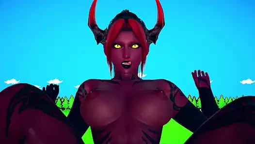 Gerçek bir şeytanı becermeye hazır mısın? cehennemdeki en sıcak seksin tadını çıkar