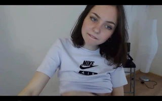 Küçük esmer Mastürbasyon