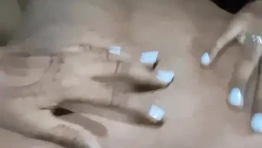 Hintli kadın suhagrat kocası