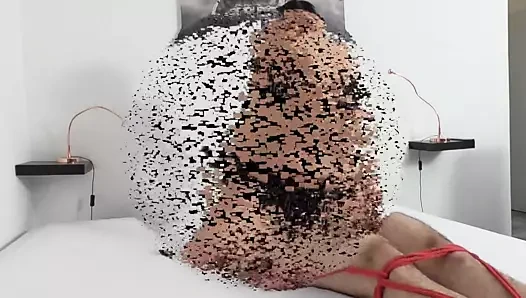 Sıkı Japon metres boğmak sınırlı köle