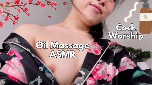 Sevimli Asyalı kız bana mutlu son verdi asmr hj