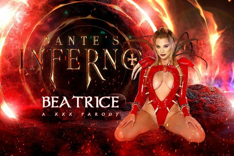 Blake çiçeği, dante'nin cehennemindeki beatrice olarak cehennemin şehvetli kraliçesi olur - vr porno