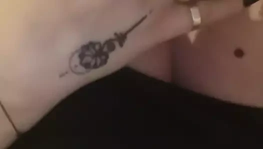 Bbw İngiliz milf emme parmaklar