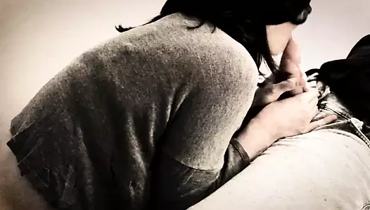 Özel sakso partisinde paylaşılan evli kadın.