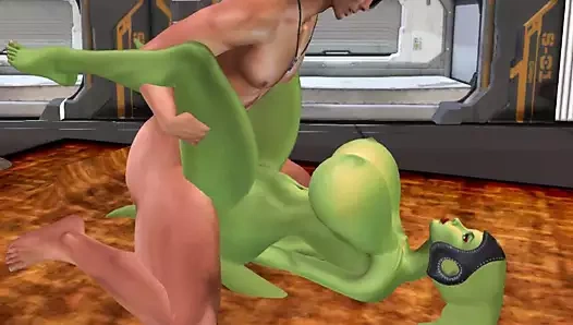 Kabaca kahrolası busty yeşil twi'lek