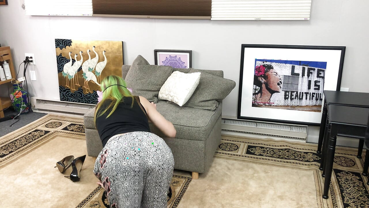 Guy Secretly Smelling Distracted Woman
