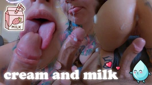 Üvey kardeşim kalçalarıma losyon sürmeme yardım ediyor ve sonra beni sikiyor