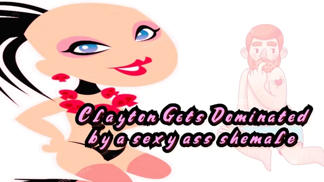 Sadece ses - Clayton seksi bir göt transeksüel tarafından domine ediliyor