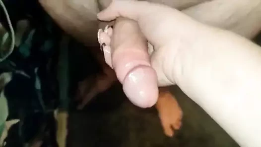 Başlarken bir alay handjob