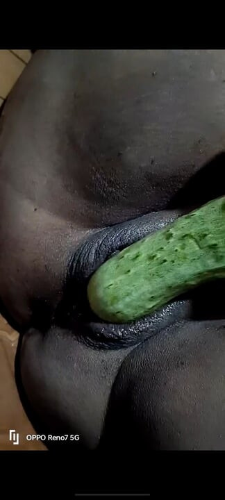 Ejaculate from the vagina