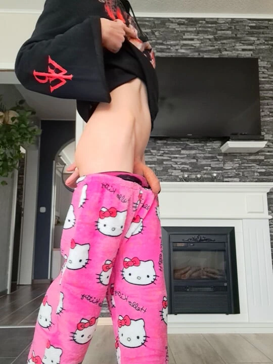 Dumb femboy is getting trained