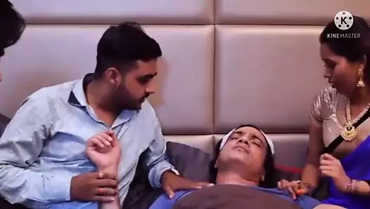 Patni ki hot saheli aayi thi ghar pe husband ne chod diya