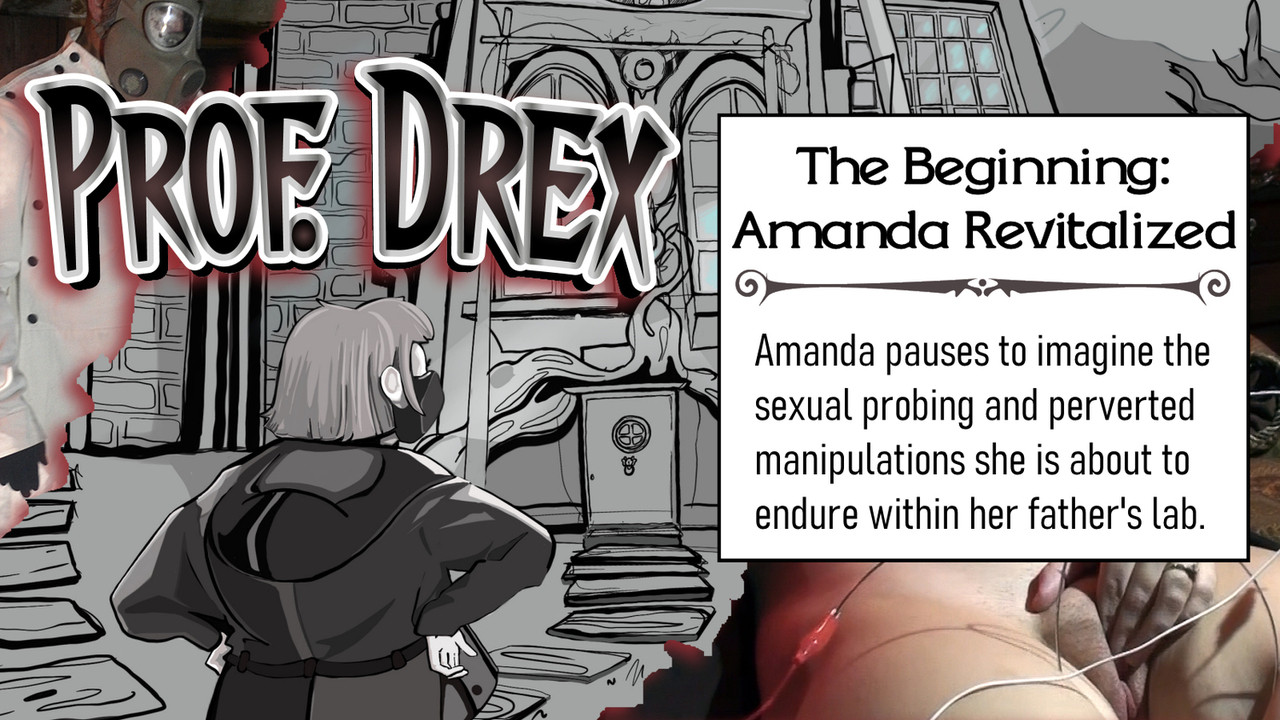Profesör drex - steampunk çizgi roman bilimkurgu pornosu!