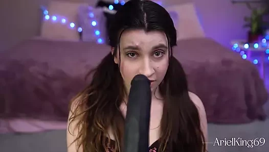 Babaların ağzımda büyük zenci seviyorum