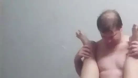 Hunk with thick cock fucks Ssbbw Milf wife ( Blowjob & pussy licking scene included )