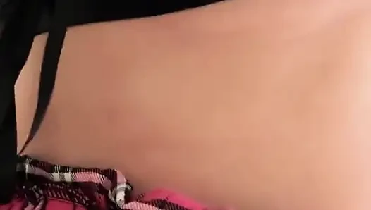 Pembe ponpon kız bakış açısı