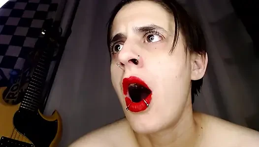 Blow up doll kırmızı ruj