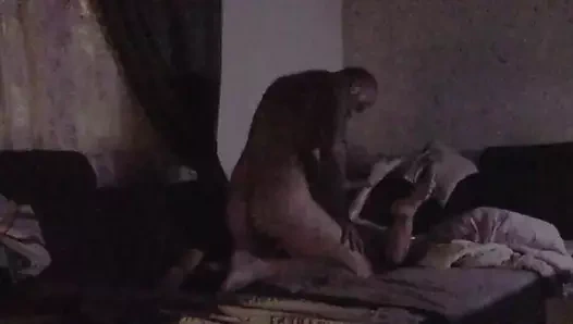 Küçük amcığımda ısrarlı sikiş.