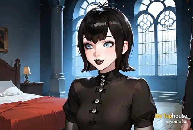 Mavis Dracula, Yapay Zeka Makyajında Orgazma Yoluna Çıkıyor Canavarlar Tatilde