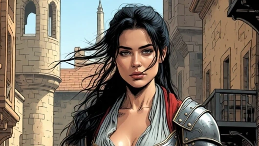 Erosquest - paralı asker Arya - bir odada yalnızlık zevkleri - yapay zeka içeriği (yeni versiyon)