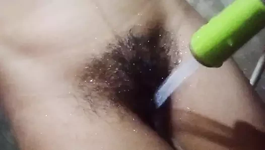 Sıcak kız ev yapımı ile seksi göğüsler ve sıkı kedi 05