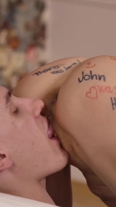 Jaw-dropping moment from "SHAME4K. Kristina Grace can't handle herself and is cheating on her husband with a young cock"