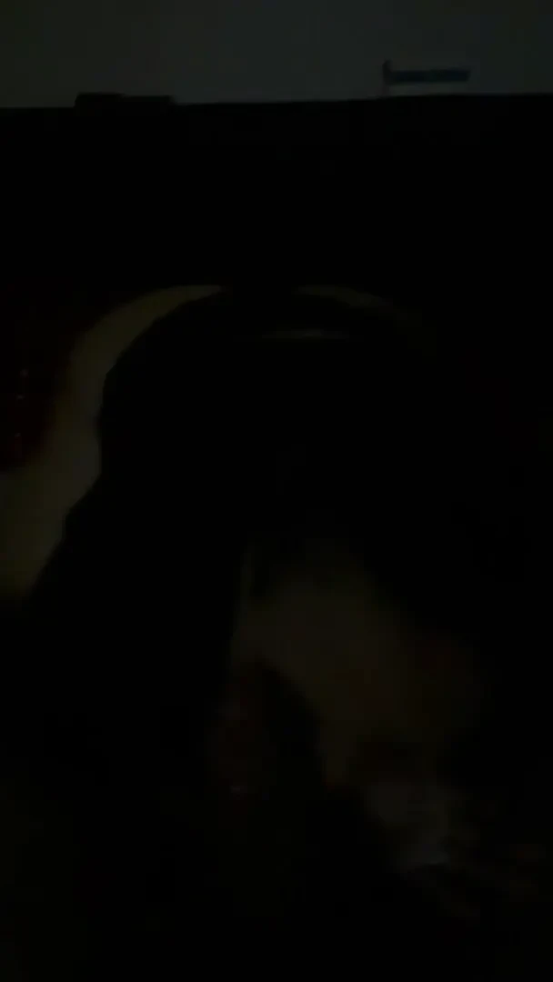Ruby Exposed Siyah Tanga İçinde Sakso