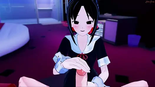 Kaguya sama döl yutuyor, misyoner dölleme bakış açısı. hentai