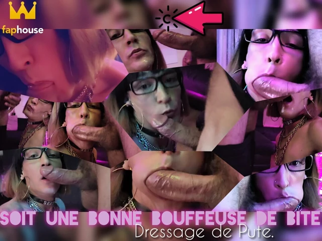 Sois Une Bonne Bouffeuse De Bite. Vanessabitchx En Dressage De Pute. Pctrvprod91