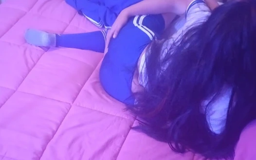 Sınıf! Meksikalı öğrenci üvey ailesini evde sınıf arkadaşıyla sikişirken şaşırttı